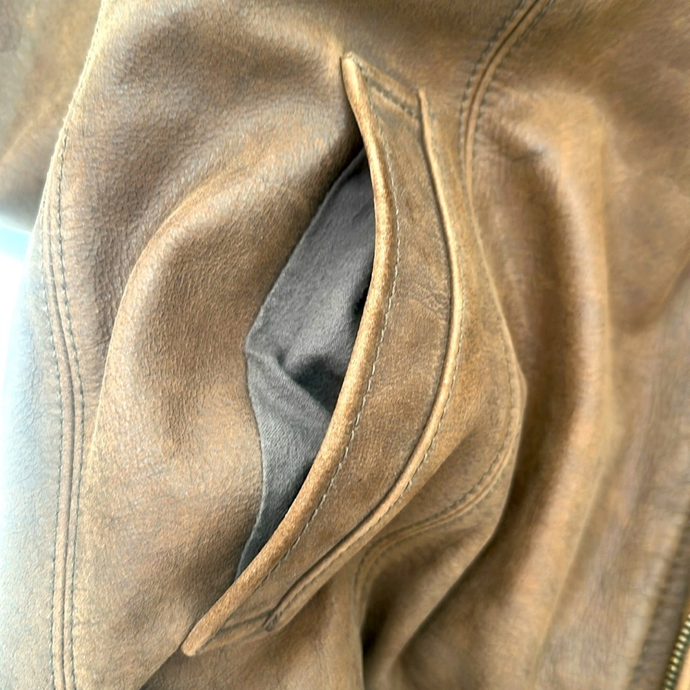 Jos. A. Bank Brown Bomber Jacket Classic Style Men’s Size XXL - Picture 16 of 16